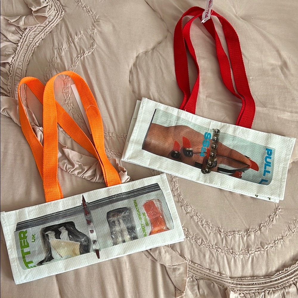 Colorful Tote Bags with Graphic Design